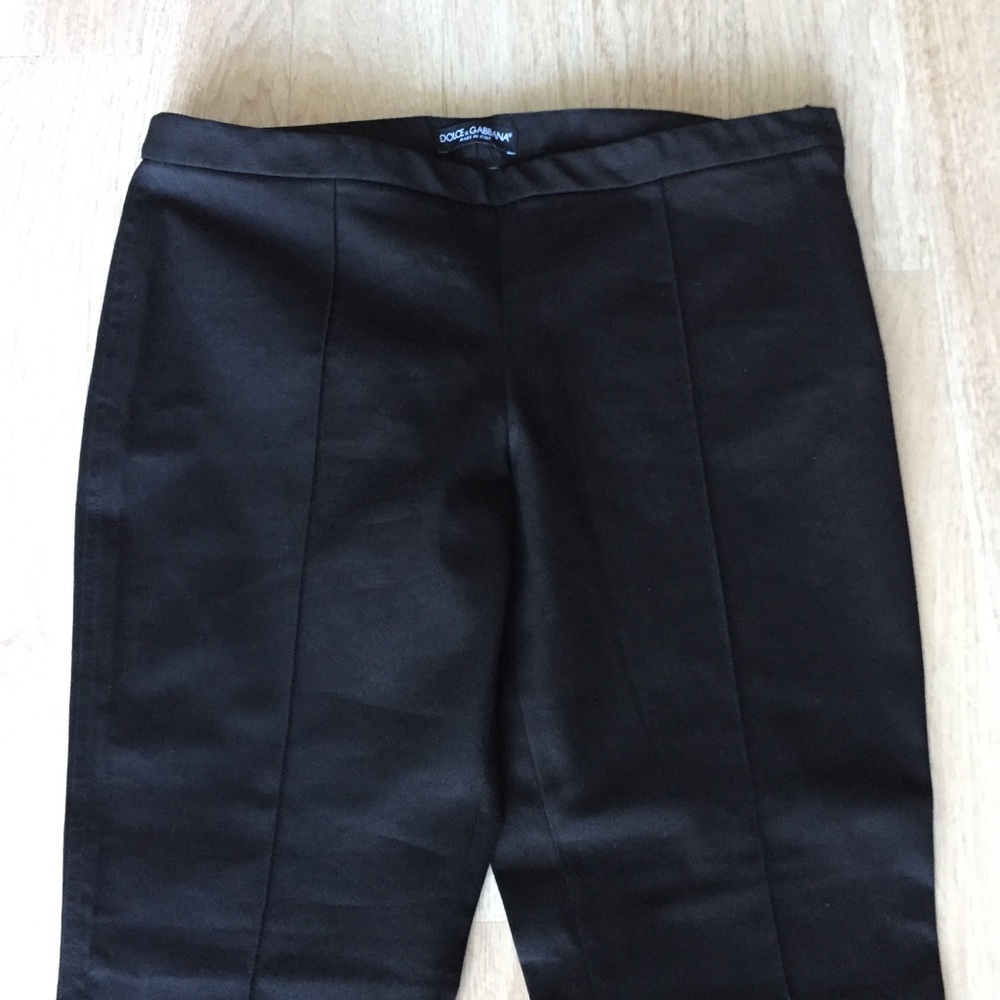 Dolce Gabbana Women’s Black Pants . US 12 . New - Picture 3 of 8